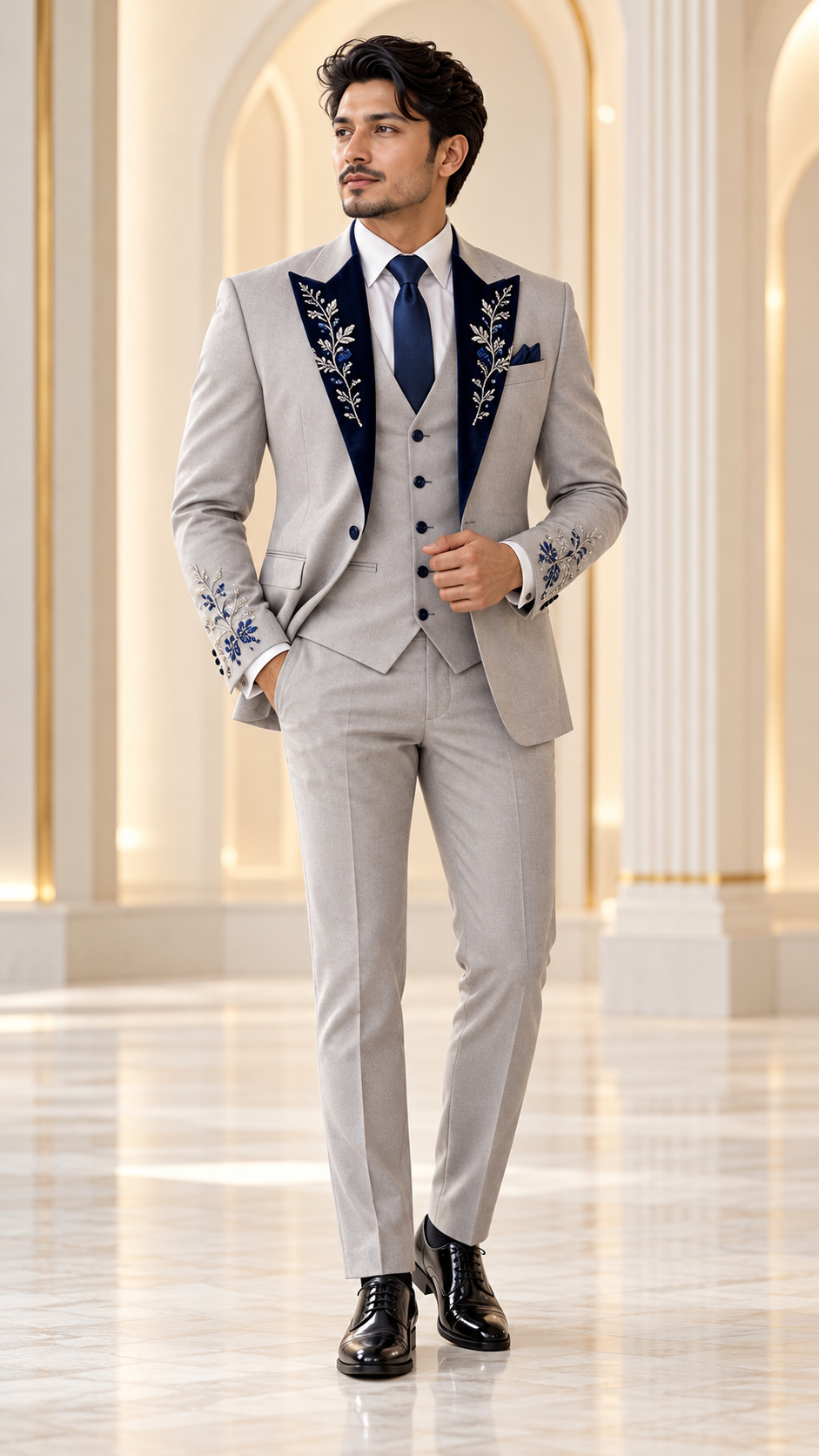 Wedding Tuxedos & Western Suits demonstration style
